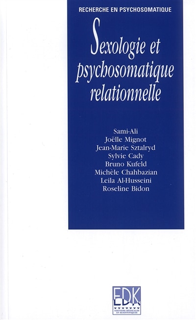 Front cover_Sexologie et psychosomatique relationnelle