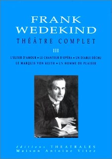 Front cover_Théâtre complet, Vol. 3