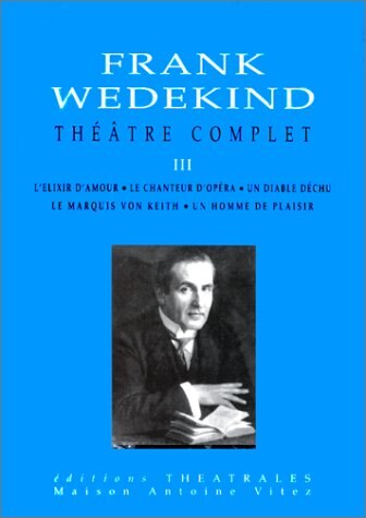 Front cover_Théâtre complet, Vol. 3