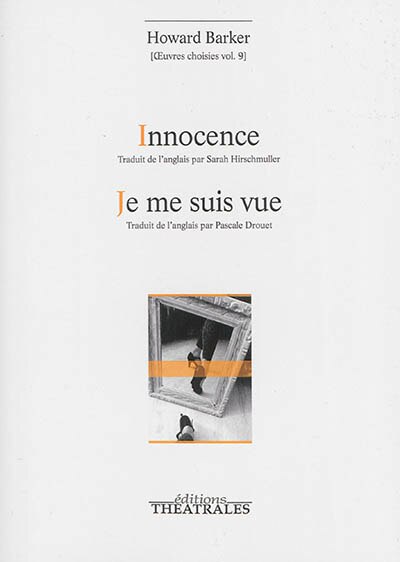 Couverture_Innocence ; Je me suis vue