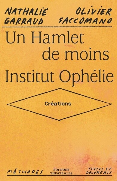 Couverture_Un Hamlet de moins ; Institut Ophélie