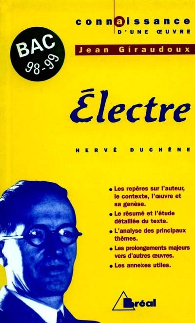 Front cover_Electre, Jean Giraudoux