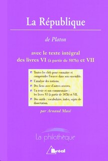 Front cover_La République, Platon