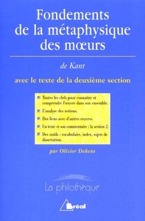 Front cover_Fondements de la métaphysique des moeurs, Emmanuel Kant