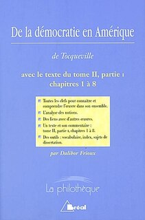 Couverture_De la démocratie en Amérique, Alexis de Tocqueville