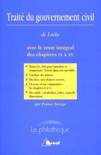 Front cover_Traité du gouvernement civil, John Locke