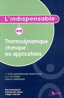 Front cover_Thermodynamique chimique