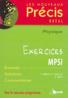 Front cover_Physique, exercices MPSI