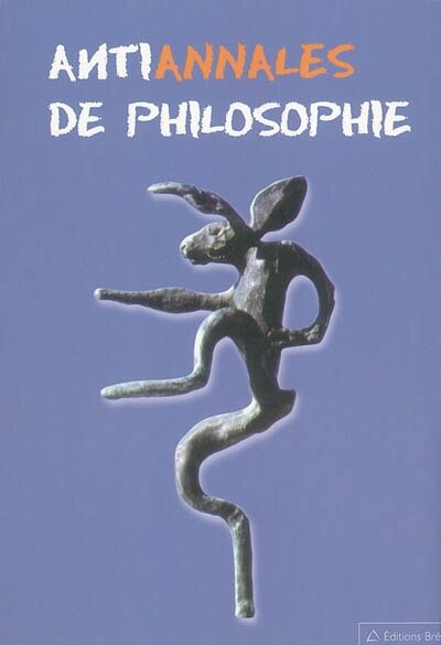 Front cover_Antiannales de philosophie