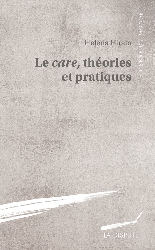 Couverture_Le care, théories et pratiques