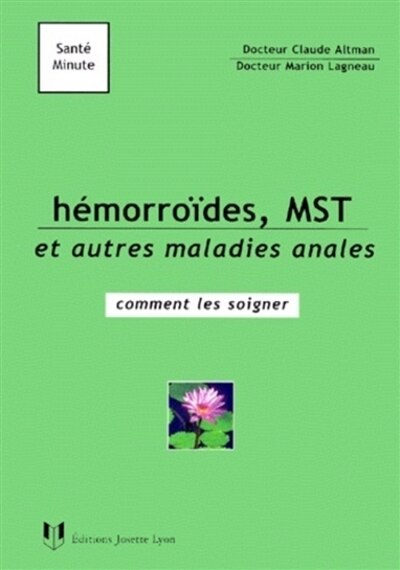 Front cover_Hémorroïdes, MST et autres maladies anales