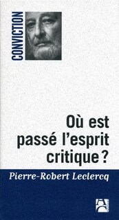 Front cover_Où est donc passé l'esprit critique ?