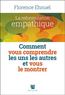 Front cover_La reformulation empathique
