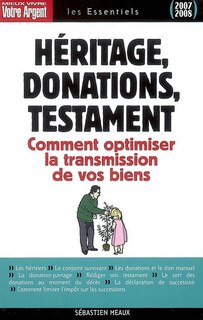 Front cover_Héritage, donations, testament