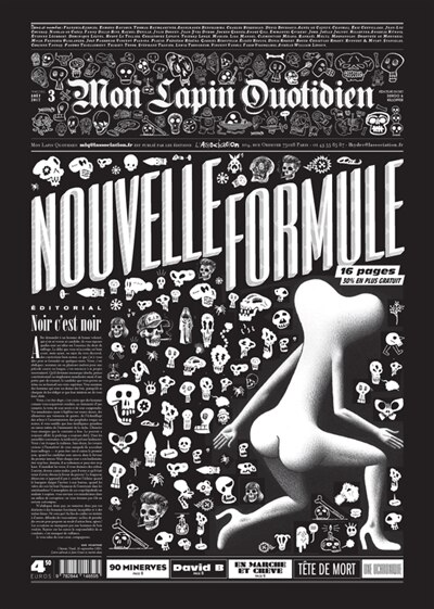 Front cover_Mon lapin quotidien, n°3. Nouvelle formule