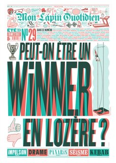 Front cover_Mon lapin quotidien, n°29. Peut-on être un winner en Lozère ?