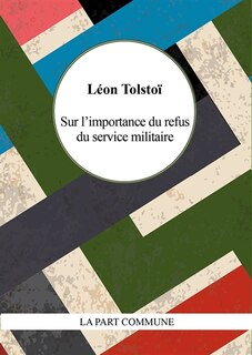Front cover_Sur l'importance du refus du service militaire