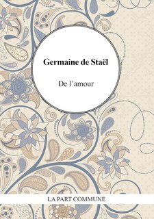 Front cover_De l'amour