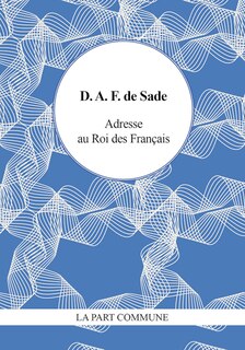 Front cover_Adresse au Roi des Français