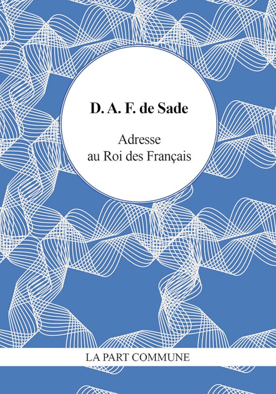 Front cover_Adresse au Roi des Français
