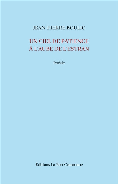 Couverture_Un ciel de patience à l'aube de l'estran