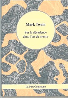 Front cover_Sur la décadence dans l'art de mentir