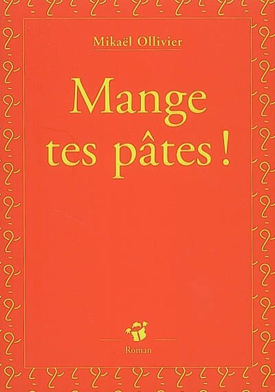 Front cover_Mange tes pâtes !