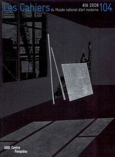 Couverture_Cahiers du Musée national d'art moderne, n°104