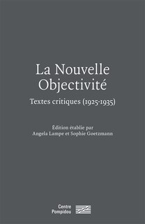 Front cover_La nouvelle objectivité
