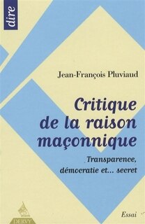 Couverture_Critique de la raison maçonnique