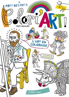 Front cover_Colori'art ! : l'art en coloriage