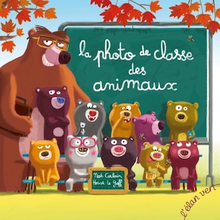 Couverture_La photo de classe des animaux