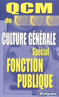 Couverture_QCM de culture générale, spécial fonction publique