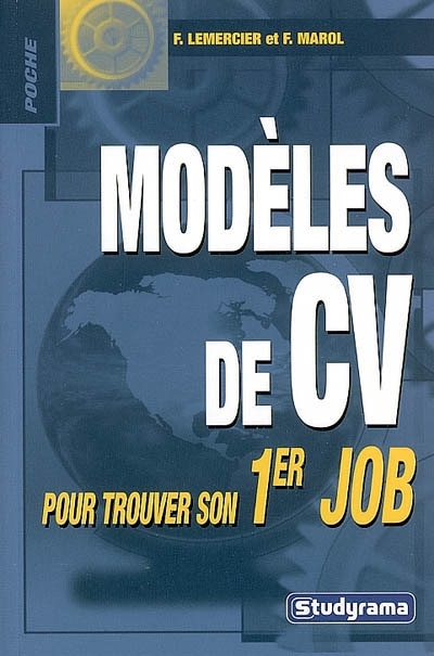 Front cover_Modèles de CV pour trouver son 1er job
