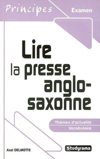 Front cover_Lire la presse anglo-saxonne