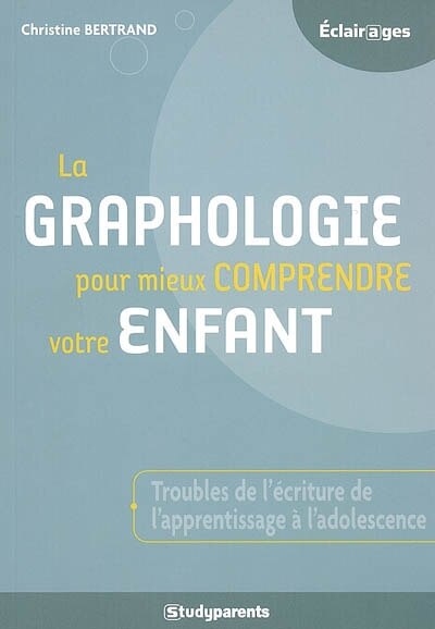 Front cover_La graphologie pour mieux comprendre votre enfant