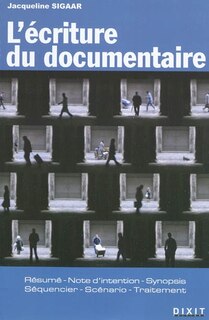 Front cover_L'écriture du documentaire