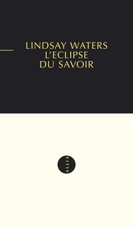 Couverture_L' éclipse du savoir