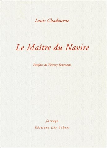 Front cover_Le maître du navire