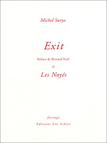Front cover_Exit ; Les noyés