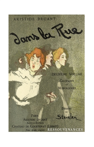 Front cover_Dans la rue : chansons et monologues, Vol. 2