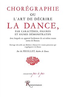 Front cover_Chorégraphie ou L'art de décrire la dance