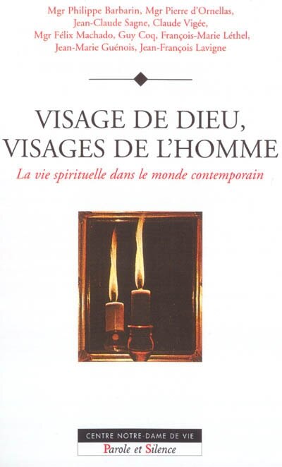 Couverture_Visage de Dieu, visages de l'homme
