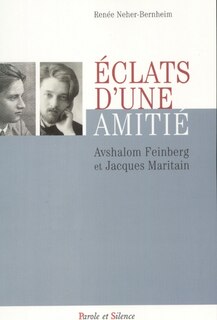 Front cover_Eclats d'une amitié, Avshalom Feinberg et Jacques Maritain