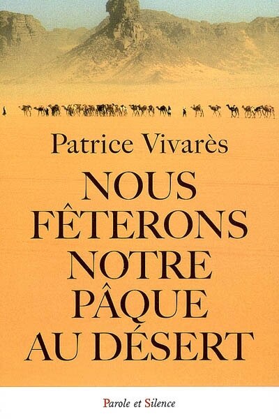 Front cover_Nous fêterons notre Pâque au désert