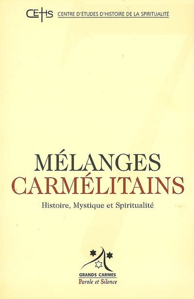 Couverture_Mélanges carmélitains, n°7