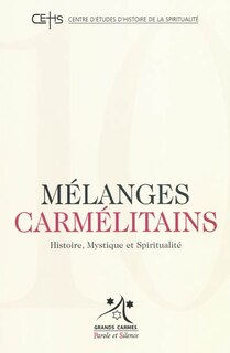 Couverture_Mélanges carmélitains, n°10
