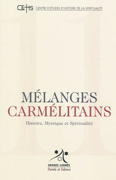 Couverture_Mélanges carmélitains, n°11