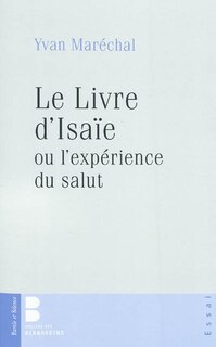 Front cover_Le livre d'Isaïe ou L'expérience du salut