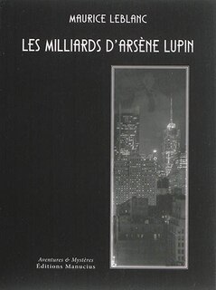 Front cover_Les milliards d'Arsène Lupin